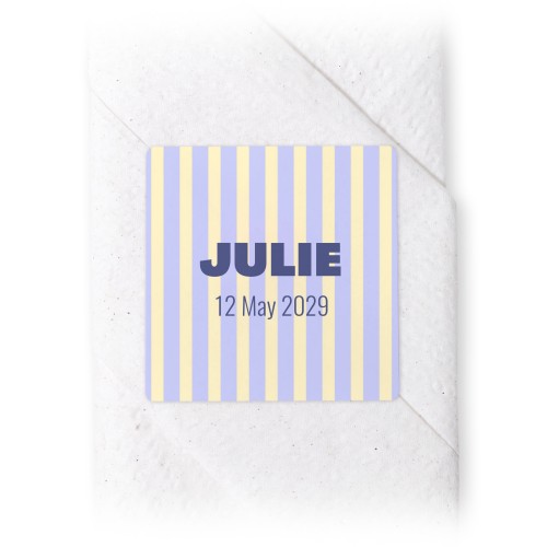 Napkin Stickers Square - set of 24 Napkin Stickers Square - set of 24