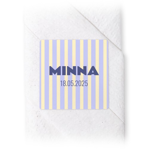 Koristetarrat Neliskulmainen - 24 kpl Koristetarrat Neliskulmainen - 24 kpl