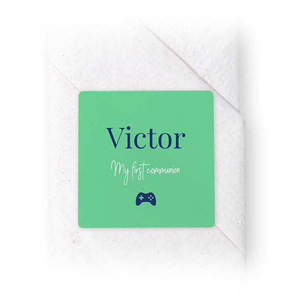 Stickers voor servetten vierkant (set van 24)