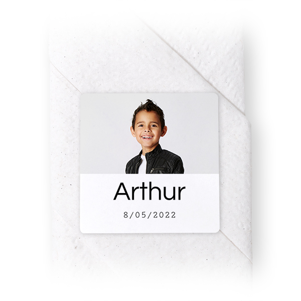 Napkin Stickers Square - set of 24