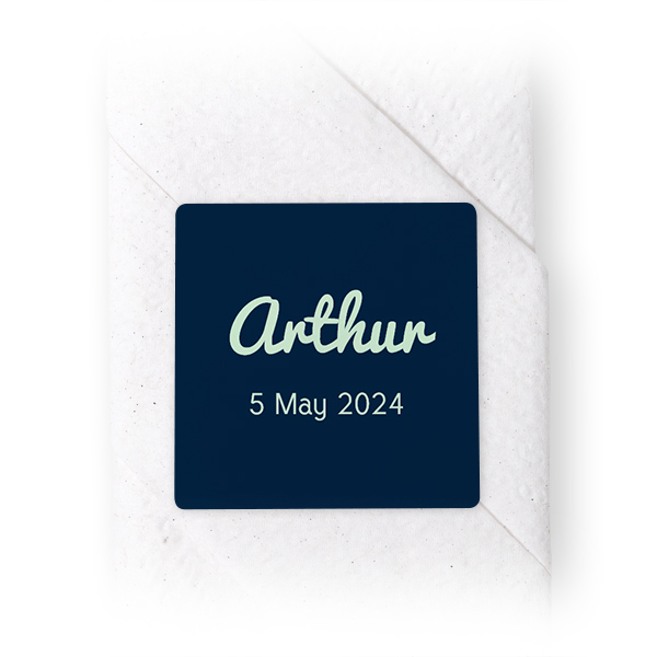 Etiquettes Carrées de serviette (lot de 24) Etiquettes Carrées de serviette (lot de 24)