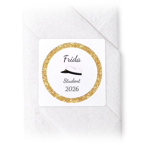 Dekorationsklistermärken Kvadratisk - 24 st