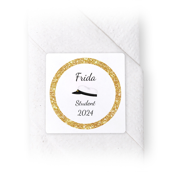 Dekorationsklistermärken Kvadratisk - 24 st