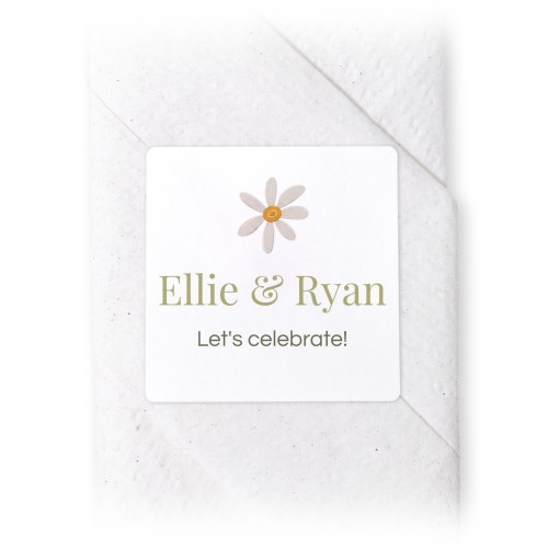 Napkin Stickers Square - set of 24 Napkin Stickers Square - set of 24