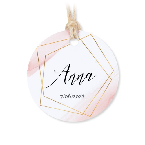 Boßtes en métal avec couvercle en bois sticker rond (lot de 12) Boßtes en métal avec couvercle en bois sticker rond (lot de 12)