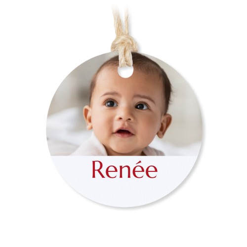 Geschenkdoosje met rond label - set van 12