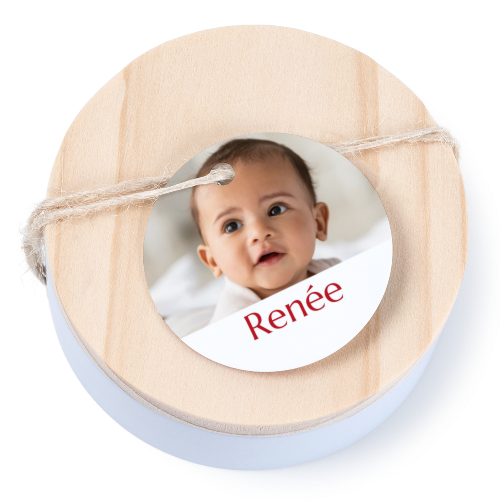 Geschenkdoosje met rond label - set van 12 Geschenkdoosje met rond label - set van 12