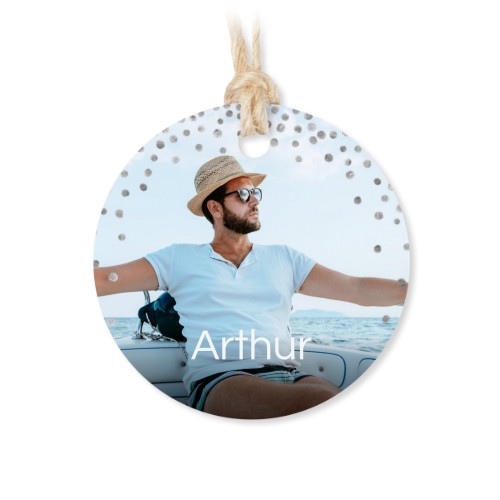 Tin box wooden lid round label - set of 12 Tin box wooden lid round label - set of 12