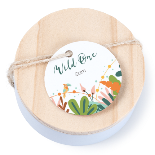 Geschenkdoosje met rond label - set van 12 Geschenkdoosje met rond label - set van 12