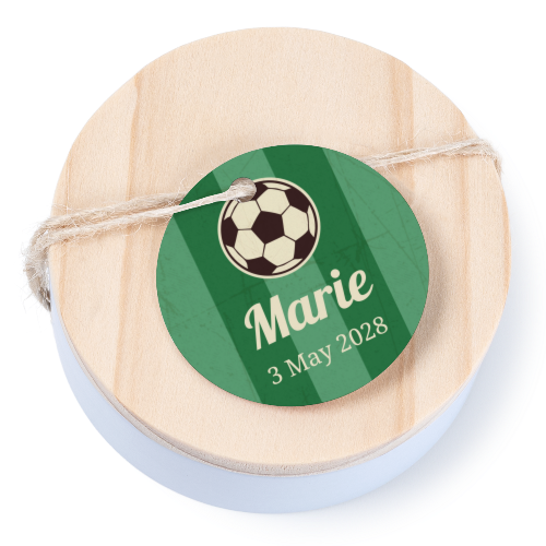 Geschenkdoosje met rond label - set van 12 Geschenkdoosje met rond label - set van 12