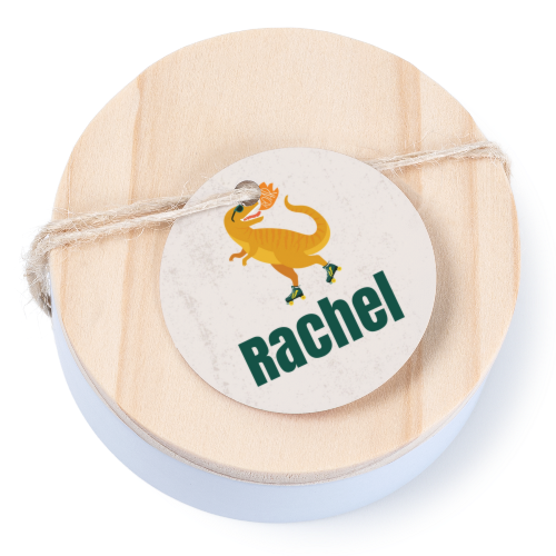 Geschenkdoosje met rond label - set van 12 Geschenkdoosje met rond label - set van 12