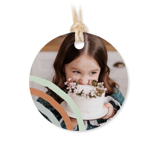 Tin box wooden lid round label - set of 12 Tin box wooden lid round label - set of 12