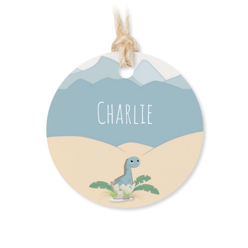 Metaldåse med rund etiket – 12 stk