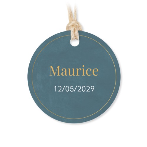 Geschenkdose mit graviertem Holzdeckel und runden Stickern- 12 Stk. Geschenkdose mit graviertem Holzdeckel und runden Stickern- 12 Stk.