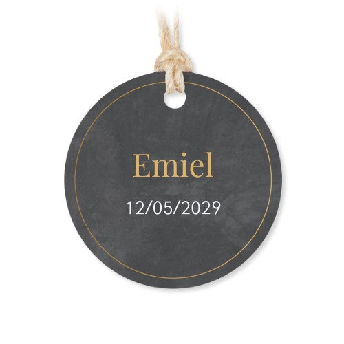 Geschenkdose mit graviertem Holzdeckel und runden Stickern- 12 Stk. Geschenkdose mit graviertem Holzdeckel und runden Stickern- 12 Stk.