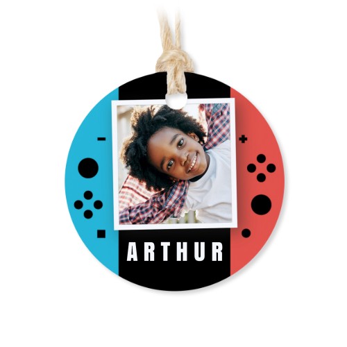 Geschenkdoosje met rond label - set van 12