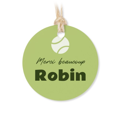 Boîtes en métal avec couvercle en bois sticker rond (lot de 12)