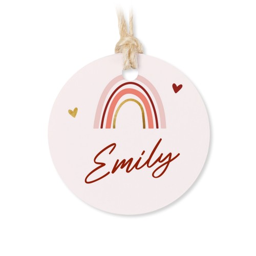 Boîtes en métal avec couvercle en bois sticker rond (lot de 12)