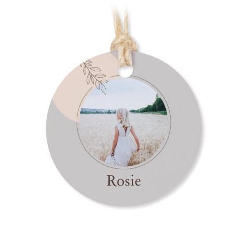 Boîtes en métal avec couvercle en bois sticker rond (lot de 12)