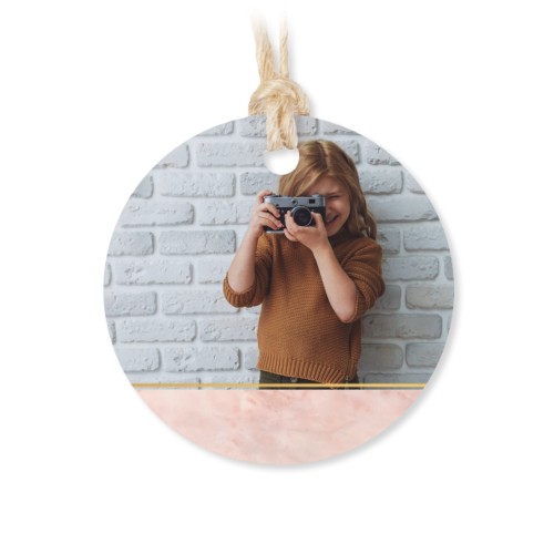 Tin box wooden lid round label - set of 12