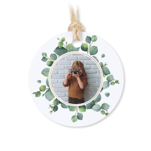 Geschenkdoosje met rond label - set van 12