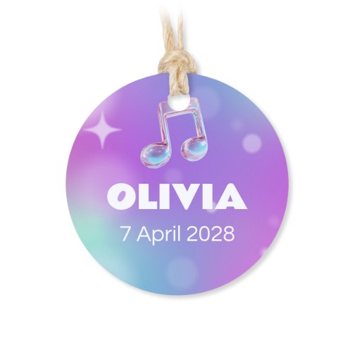 Holographic Music Notes Holographic Music Notes