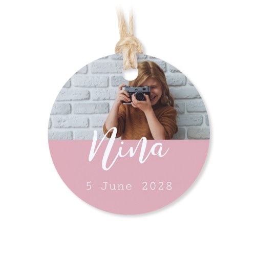 Boîtes en métal avec couvercle en bois sticker rond (lot de 12)