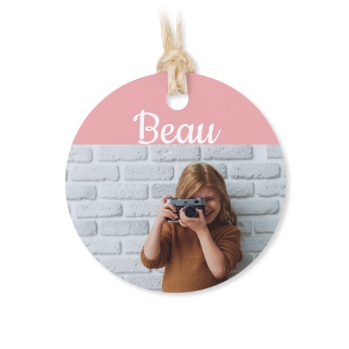 Boîtes en métal avec couvercle en bois sticker rond (lot de 12)