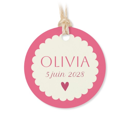 Boîtes en métal avec couvercle en bois sticker rond (lot de 12)