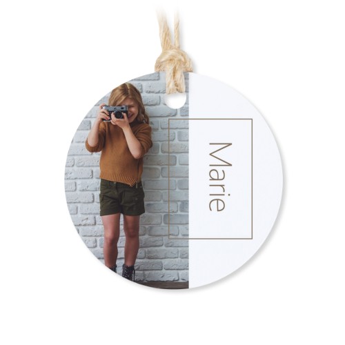 Metallbox med rund etikett - 12 st Metallbox med rund etikett - 12 st