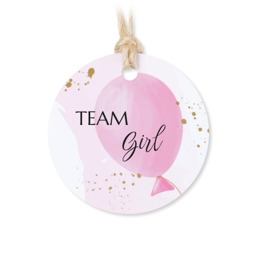 Tin box wooden lid round label - set of 12