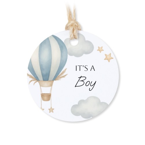 Tin box wooden lid round label - set of 12