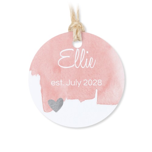 Metallbox med rund etikett - 12 st Metallbox med rund etikett - 12 st