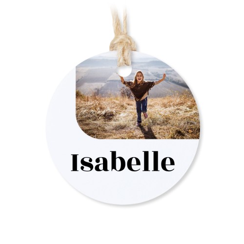 Geschenkdoosje met rond label - set van 12