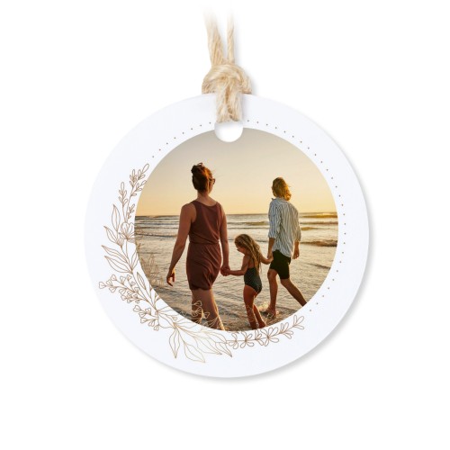 Geschenkdose mit graviertem Holzdeckel und runden Stickern- 12 Stk. Geschenkdose mit graviertem Holzdeckel und runden Stickern- 12 Stk.