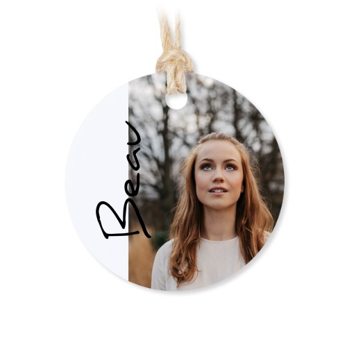 Boîtes en métal avec couvercle en bois sticker rond (lot de 12)