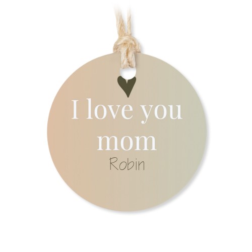 Boîtes en métal avec couvercle en bois sticker rond (lot de 12)