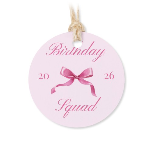 Tin box wooden lid round label - set of 12