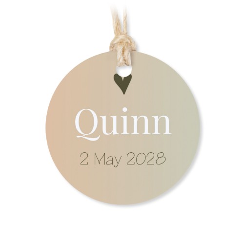 Tin box wooden lid round label - set of 12 Tin box wooden lid round label - set of 12