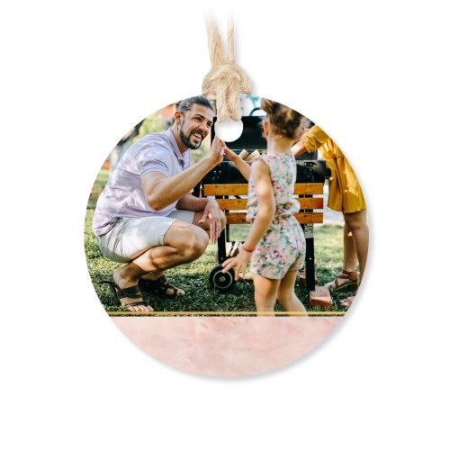 Tin box wooden lid round label - set of 12