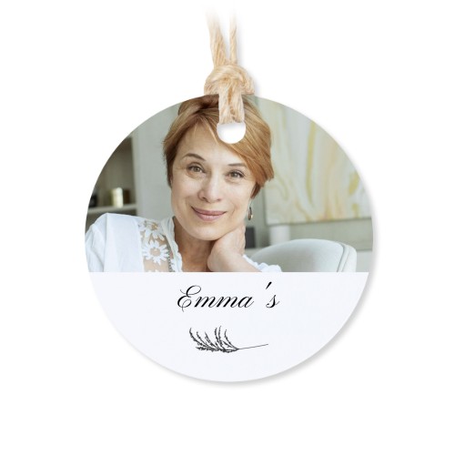 Boîtes en métal avec couvercle en bois sticker rond (lot de 12)