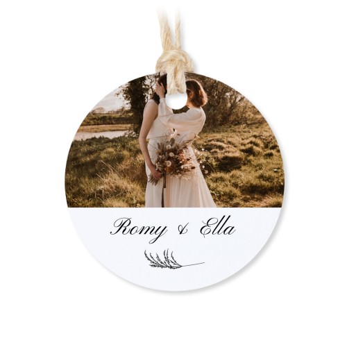 Boîtes en métal avec couvercle en bois sticker rond (lot de 12)