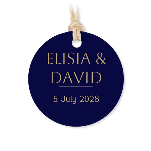 Boîtes en métal avec couvercle en bois sticker rond (lot de 12)