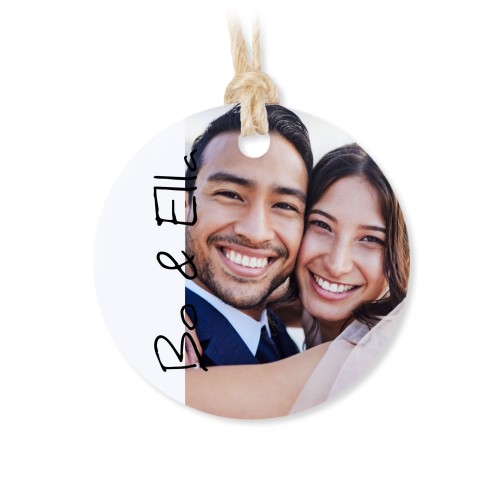 Metaldåse med rund etiket – 12 stk