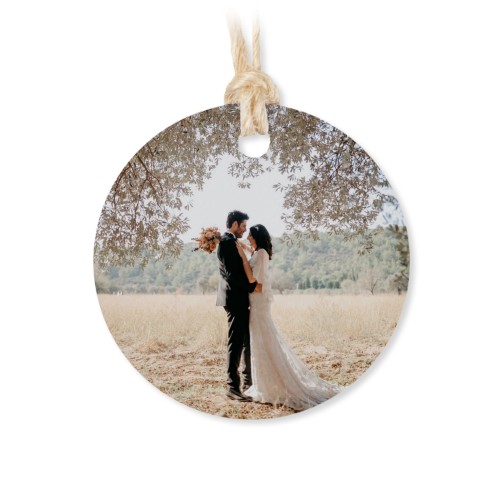 Geschenkdose mit graviertem Holzdeckel und runden Stickern- 12 Stk.