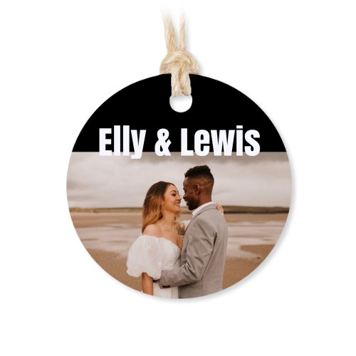 Metallbox med rund etikett - 12 st Metallbox med rund etikett - 12 st