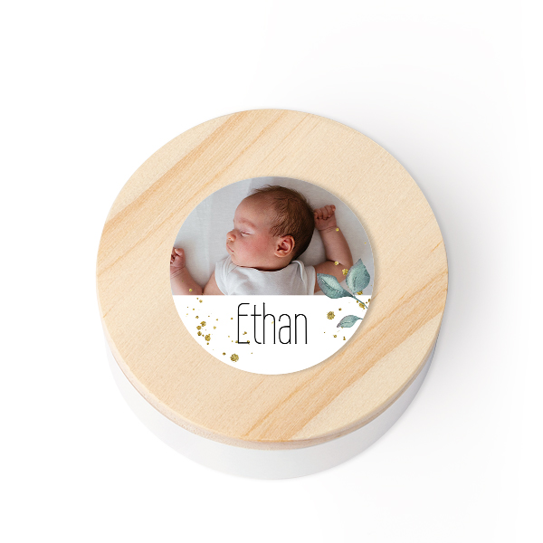 Tin box wooden lid sticker - set of 12 Tin box wooden lid sticker - set of 12