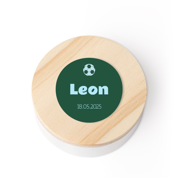 Tin box wooden lid sticker - set of 12 Tin box wooden lid sticker - set of 12
