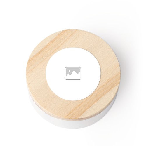 Tin box wooden lid sticker - set of 12