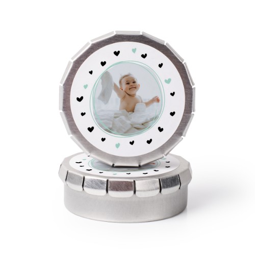 Boßtes "clic clac" argentées (Lot de 24) Boßtes "clic clac" argentées (Lot de 24)